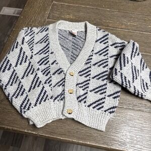 Vintage Winnie The Pooh By Disney Cardigan Sweater Kids Small Grandpa Sweater